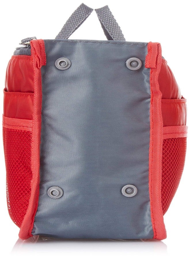 Neysa Nylon Made Multi Purpose Travel Storage Hand Bag Organizer (Red) - Image 3